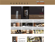 Tablet Screenshot of huneeuswines.com